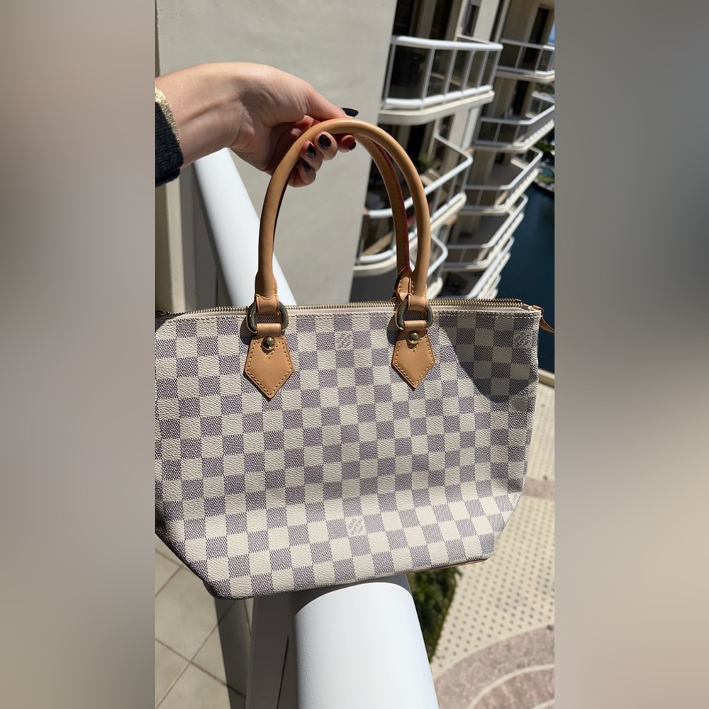 Louis Vuitton Damier Azur Saleya PM Tote